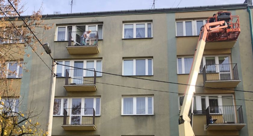 SML-W Sochaczew - nowe balustrady na osiedlu Boryszew