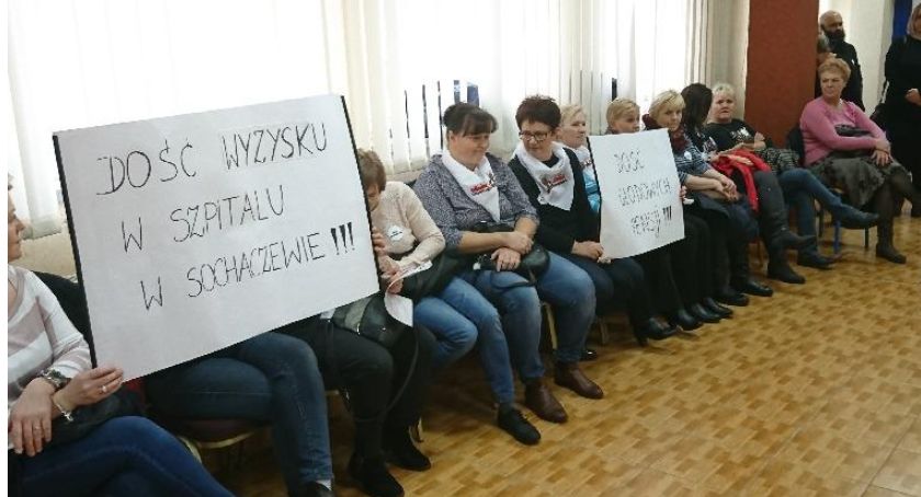 Szpital w Sochaczewie - pracownicy mówią dość