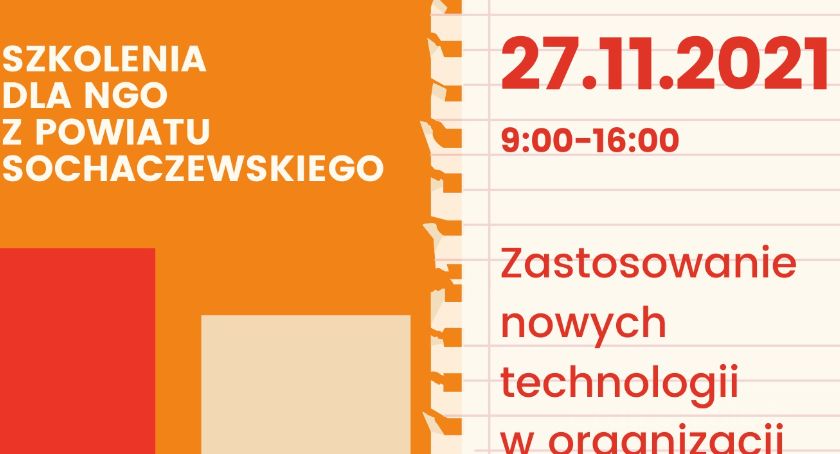 Szkolenie z nowych technologii w organizacji