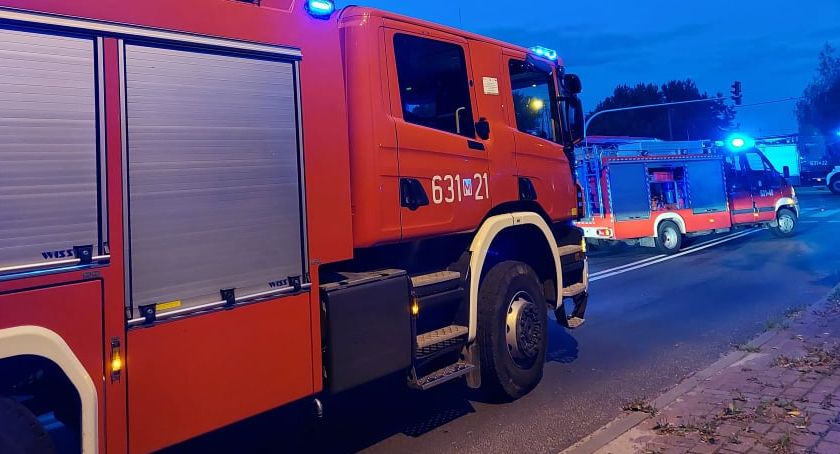 Wypadek w Czerwonce Parcel - droga jest zablokowana 