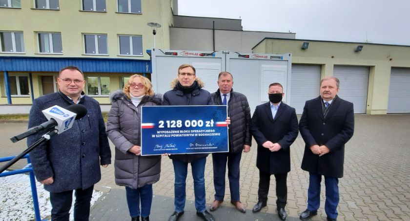 Szpital w Sochaczewie - dotacja rządowa na remont bloku operacyjnego
