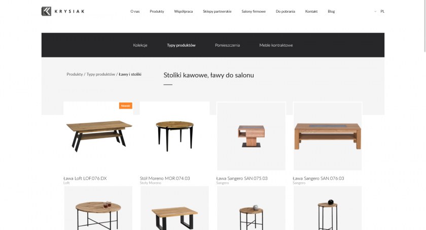 Internetowy salon mebli - jaki stolik kawowy wybrać?