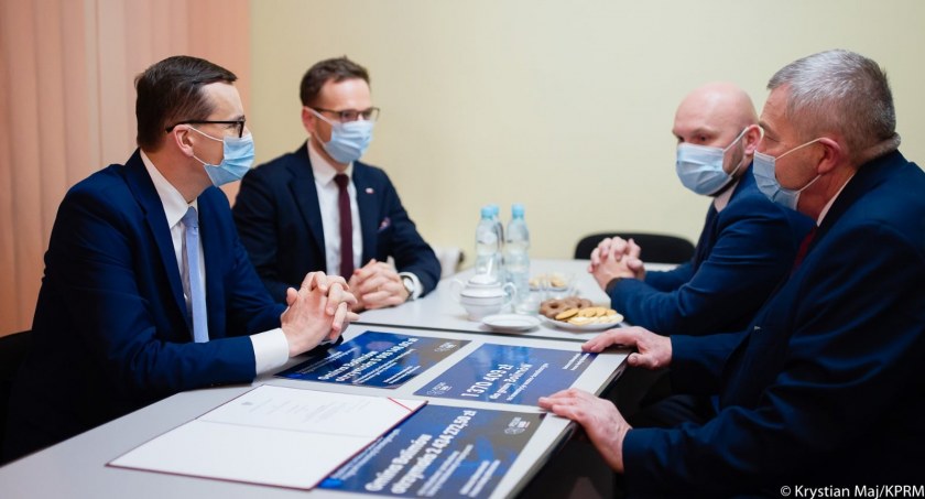 Bolimów od 1 stycznia jest miastem - premier Mateusz Morawiecki odwiedził samorząd