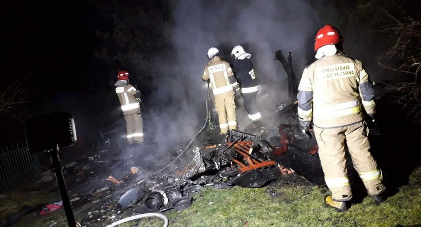 Mokas i Sochaczew - nocne pożary