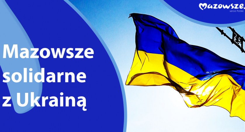 Mazowsze solidarne z Ukrainą
