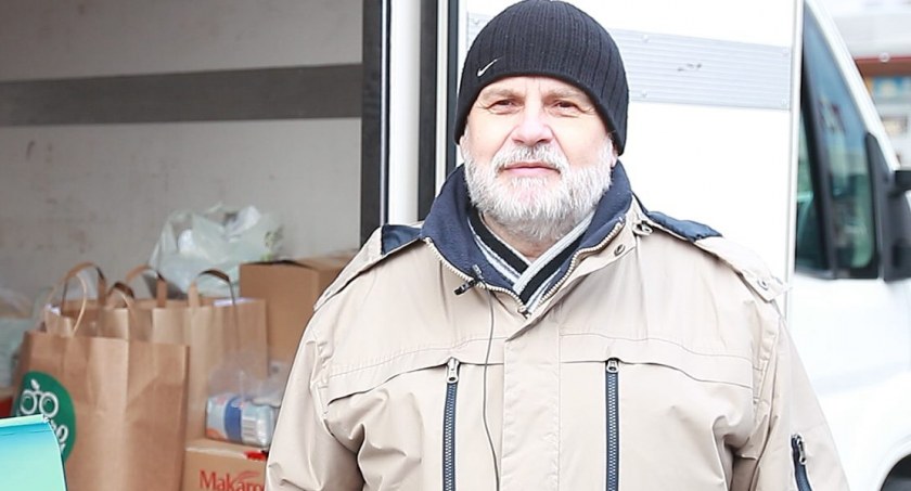 Pod dawnym TESCO trwa zbiórka darów dla ukraińskiego hospicjum
