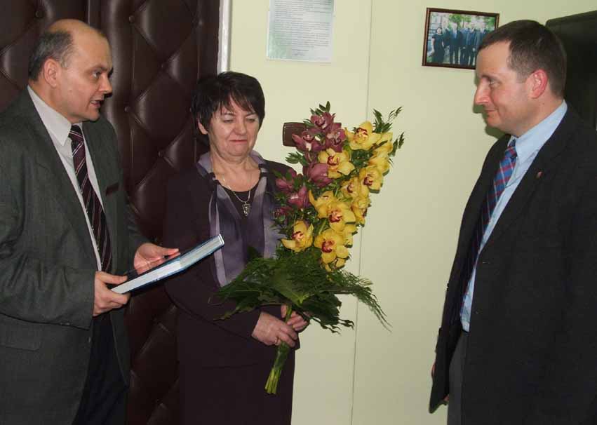Kwiaty dla Krzysztofa Brymory