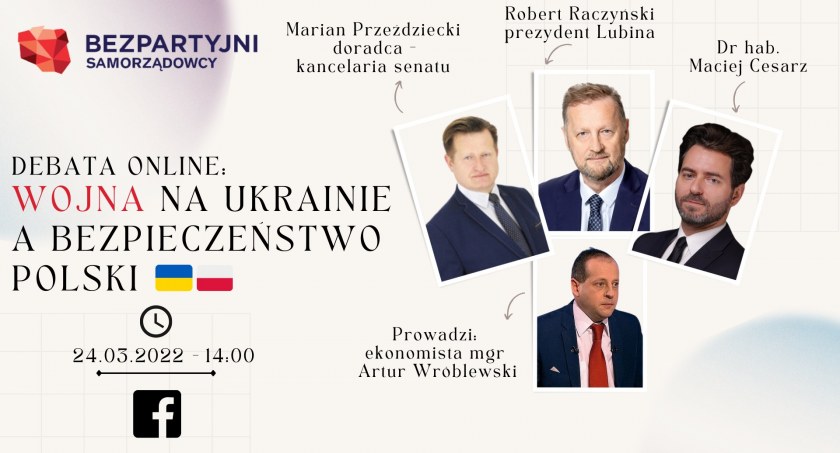 Wojna na Ukrainie, a bezpieczeństwo Polski. KONFERENCJA ONLINE