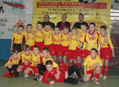 VIII Ogólnopolski Halowej Piłki Nożnej o puchar sochaczewskich Sponsorów Sportu Dobre występy Unii 9