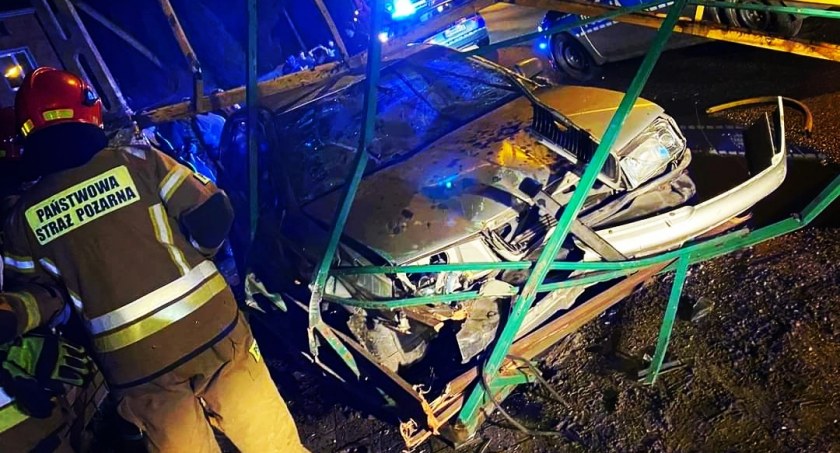 Wypadek w gminie Brochów 