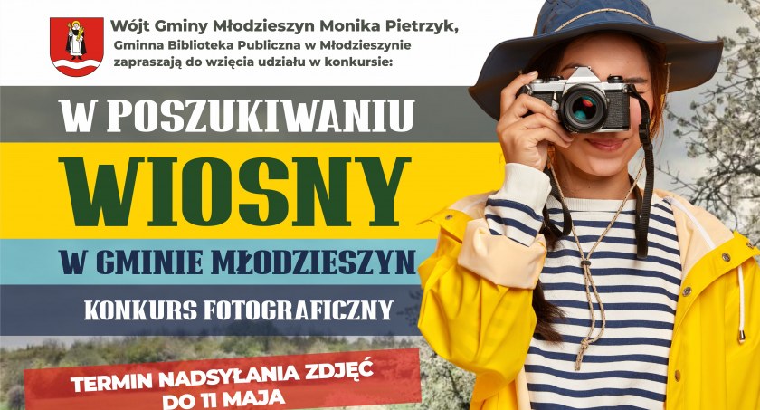 KONKURS: "W poszukiwaniu wiosny w Gminie Młodzieszyn".