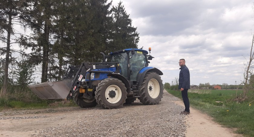 Gmina Rybno: Rozpoczęły się kolejne prace drogowe