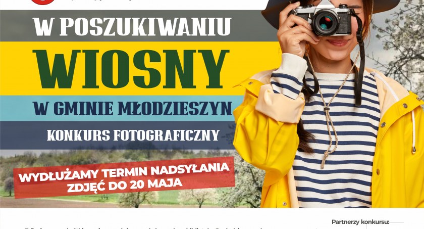 Konkurs!!! Wydłużamy termin przesyłania zdjęć do 20 maja w konkursie Gminnej Biblioteki Publicznej w Młodzieszynie.