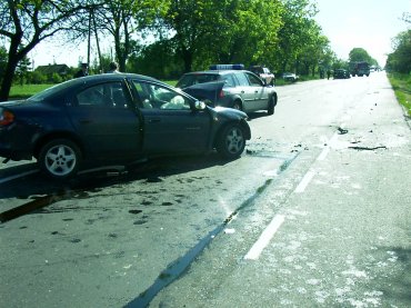 Tragedia na drodze w Chrzczanach
