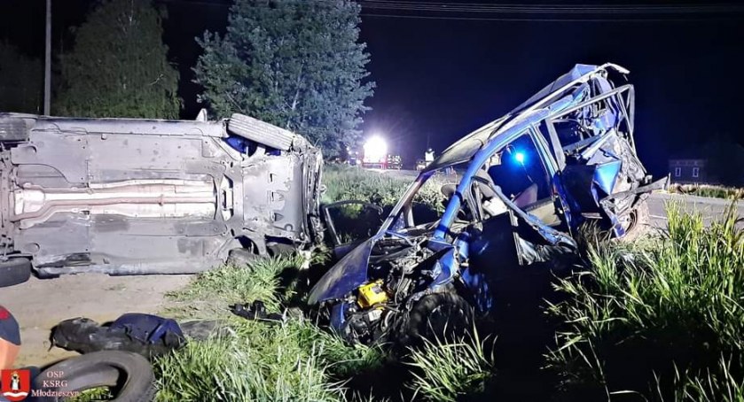 Śmiertelny wypadek na DK 50 - droga zablokowana