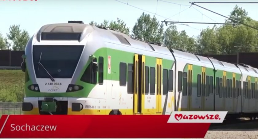 Otwarcie hali naprawczej dla pojazdów Kolei Mazowieckich w Sochaczewie