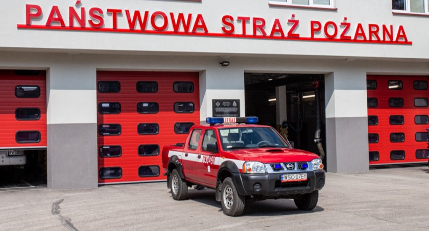 Zdarzenie drogowe na Staszica w Sochaczewie