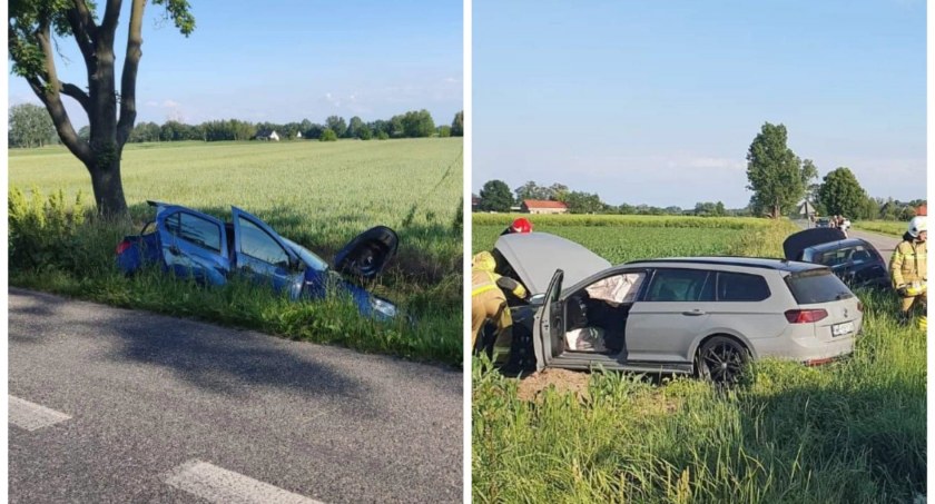 Niebezpieczna niedziela na drogach powiatu sochaczewskiego [AKTUALIZACJA]