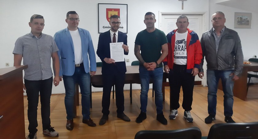 Gmina Rybno: umowa na remonty strażnic OSP Matyldów i Cypriany podpisana