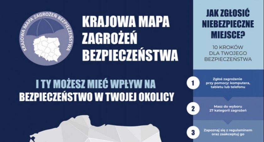 Krajowa Mapa Zagrożeń pomocna w poprawie bezpieczeństwa
