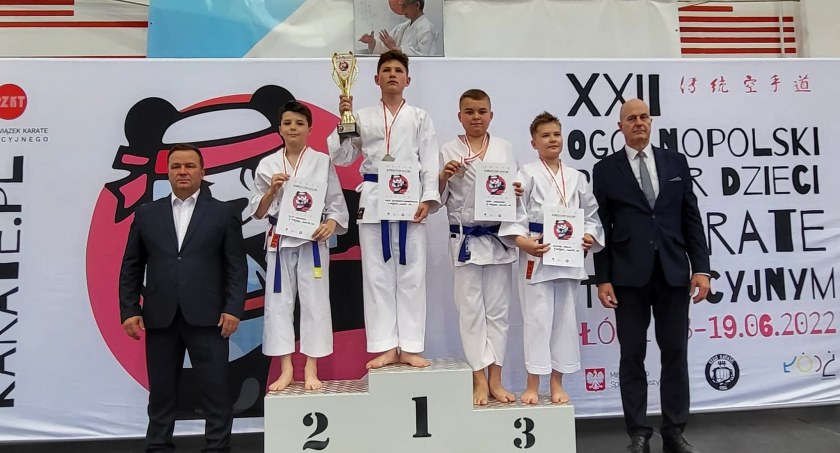 Adam Dudziński z brązem w Pucharze Polski w Karate w Łodzi