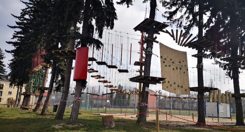Park linowy w Sochaczewie - zmiany w funkcjonowaniu 