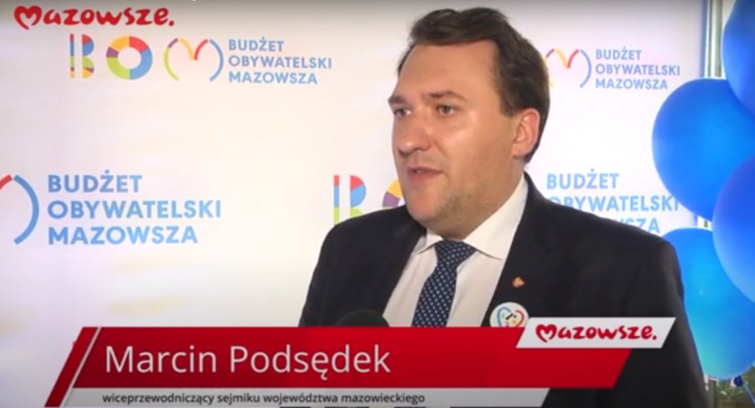 O projektach wybranych w Budżecie Obywatelskim Mazowsza