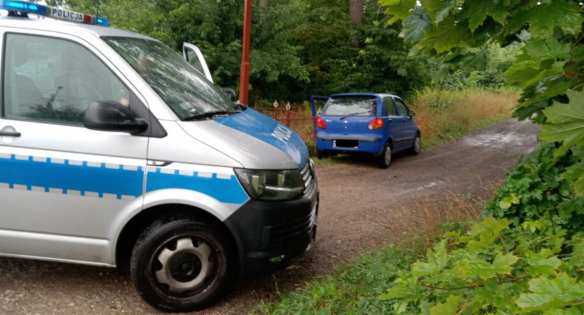 Elżbietów - obywatelskie zatrzymanie pijanego kierowcy