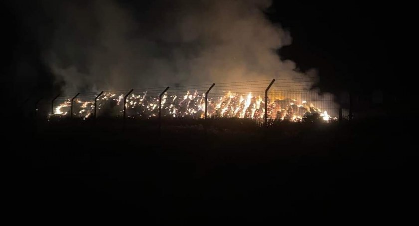 Ogromny pożar w Szymanowie, działania straży trwają [AKTUALIZACJA] 
