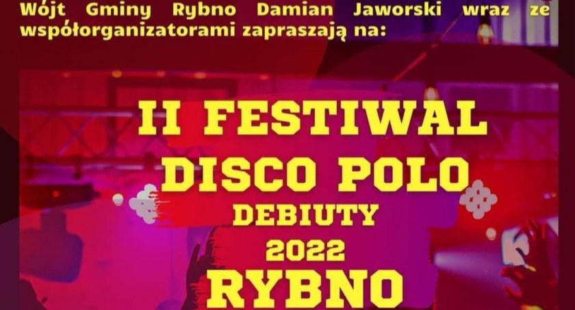 Gmina Rybno: Szczegóły dotyczące Koncertu Debiutów Disco Polo podczas III Festynu Odpustowego Św. Bartłomieja Apostoła - Wielkiego Wydarzenia Muzycznego 