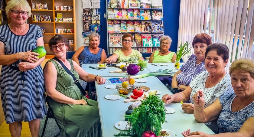 Prelekcja "Zdrowe zasady żywienia w wieku senioralnym i nie tylko" w Młodzieszynie.