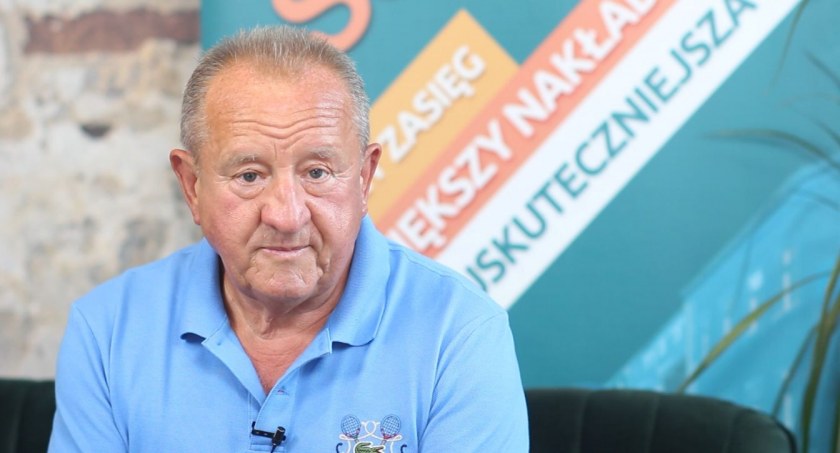 Bronisław Gawrylczyk z Sochaczewskiego Klubu Tenisa Stołowego [WIDEO]