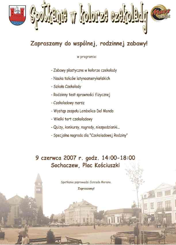 SPOTKANIE W KOLORZE CZEKOLADY