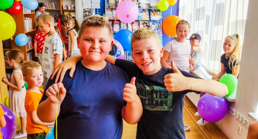 Młodzieszyn: KINDER PARTY w bibliotece!