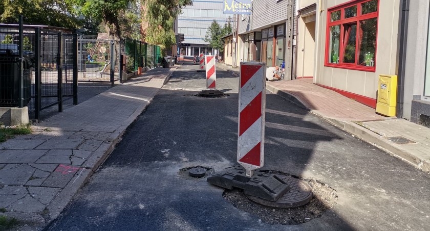 Ulica Batorego w Sochaczewie - ostatni etap remontu
