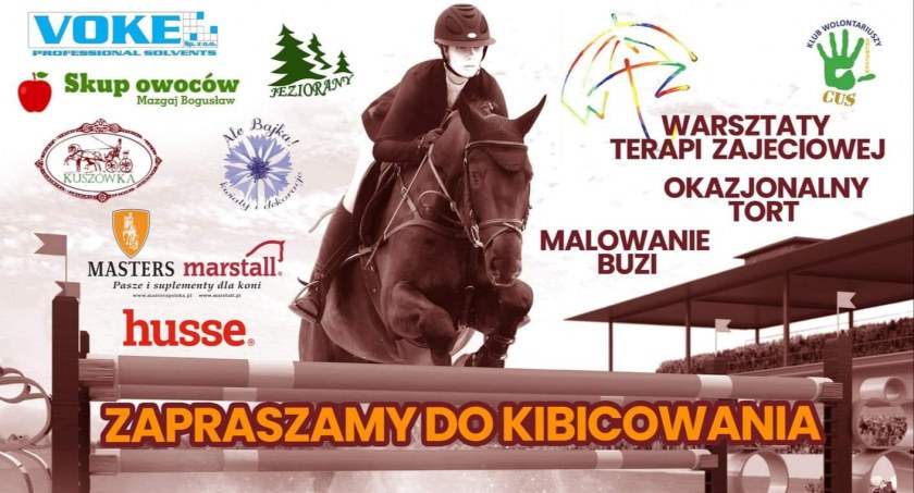 Zapraszamy na Zawody Towarzyskie w Skokach przez Przeszkody