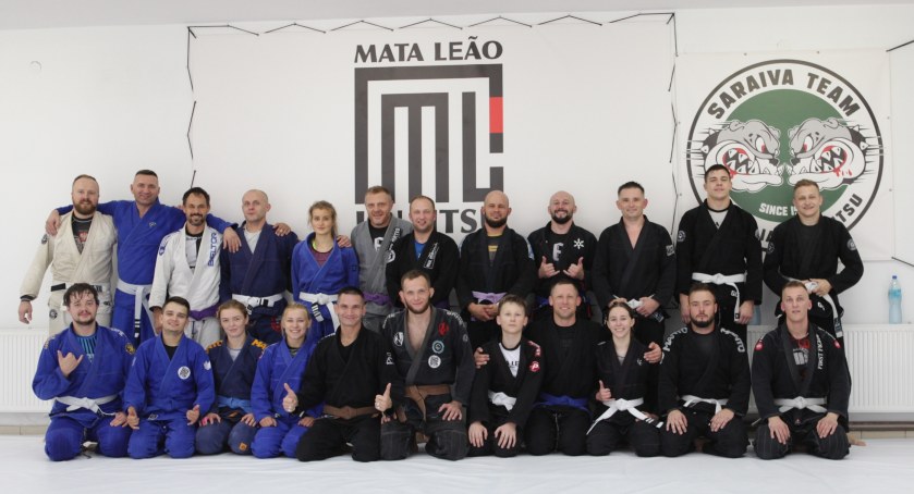 Kolejny Mistrz trenuje zawodników Mata Leao Jiu Jitsu Sochaczew