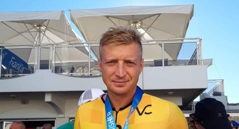 Sochaczewski strażak z sukcesami w IronManie