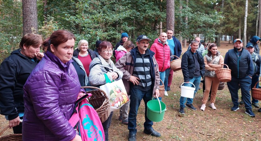 Gmina Rybno: Miło spędzony czas podczas III Wielkiego Mazurskiego Grzybobrania w Nadleśnictwie Wielbark