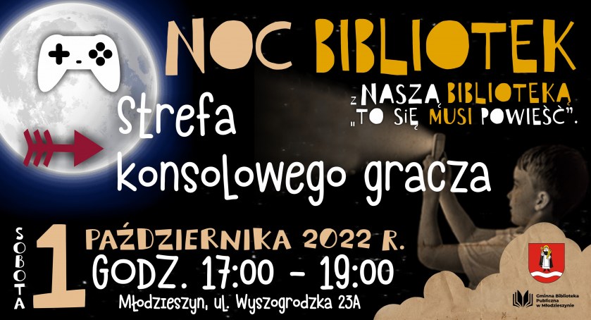  Noc Bibliotek w Młodzieszynie: Strefa konsolowego gracza