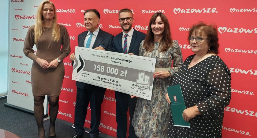 Gmina Rybno: 158 tys. zł. dofinansowania na budowę przedszkola, umowa podpisana