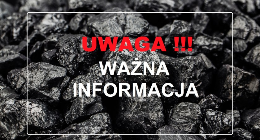 Informacja dotycząca preferencyjnego zakupu węgla w Gminie Młodzieszyn