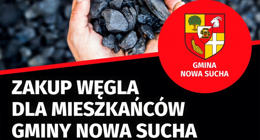 Gmina Nowa Sucha: Informacja dotycząca preferencyjnego zakupu węgla