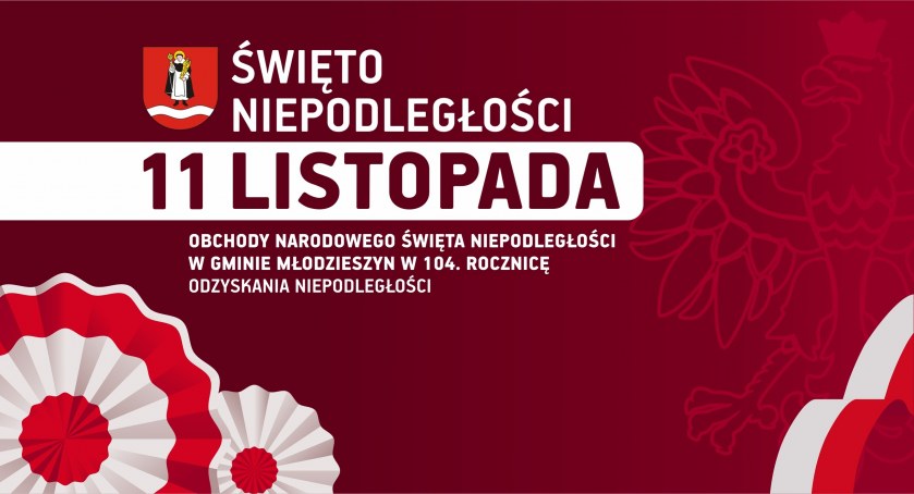 Gmina Młodzieszyn. Święto Niepodległości – program obchodów 11 listopada