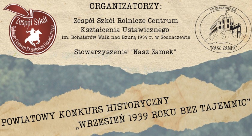 Szósta edycja Powiatowego Konkursu „Wrzesień 1939 roku bez tajemnic” – zmiana zasad udziału