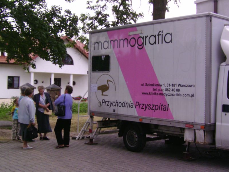 Zaproszenie na badania mammograficzne