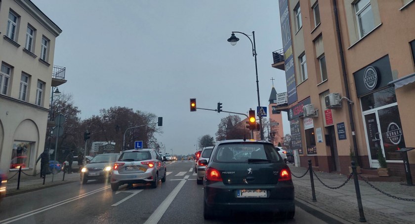 Skrzyżowanie przy placu Kościuszki - uwaga kierowcy 