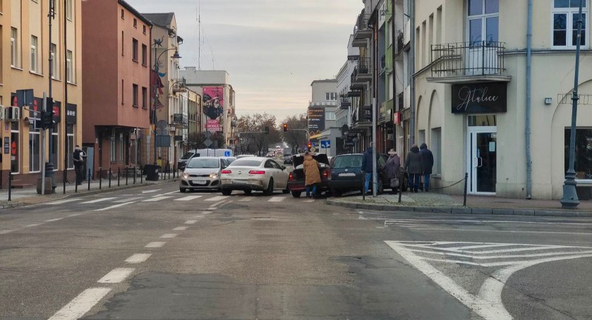 Kolizja na Warszawskiej 