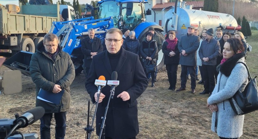 Telewizja Polska na uroczystości w powiecie sochaczewskim - co nagrywali?