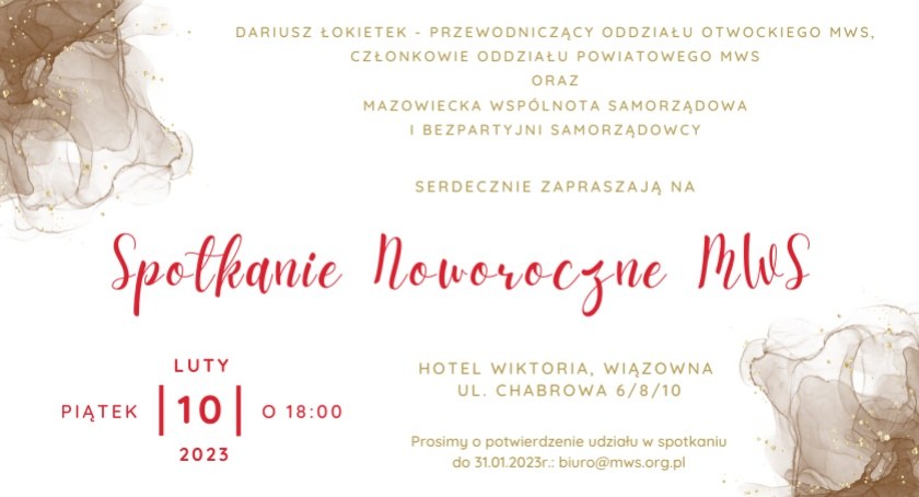 Spotkanie noworoczne MWS 2023